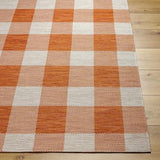 Surya Barbados BBD-2311 Burnt Orange Light Beige 6'7" x 9' Rug