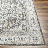 Surya Basel BOS-2312 Charcoal Dark Blue 2'6" x 7'3" Rug