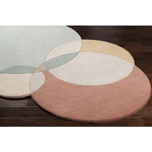 Surya Beck BCK-1006 Gray Light Beige 2' x 3' Rug