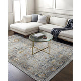 Surya Beckham BCM-2307 Amber Charcoal 2' x 2'11" Rug