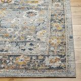Surya Beckham BCM-2307 Amber Charcoal 2' x 2'11" Rug