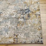 Surya Beckham BCM-2310 Amber Charcoal 2' x 2'11" Rug