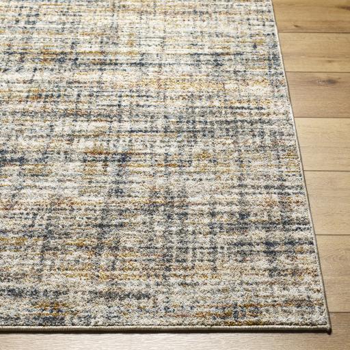 Surya Beckham BCM-2312 Amber Charcoal 2'7" x 7'3" Rug