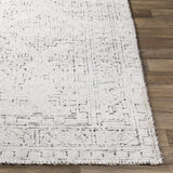 Surya Bella LLB-2302 Black White 6' x 9' Rug