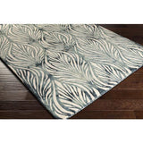 Surya Belladonna BDA-3006 Deep Teal Ivory 9' x 13' Rug