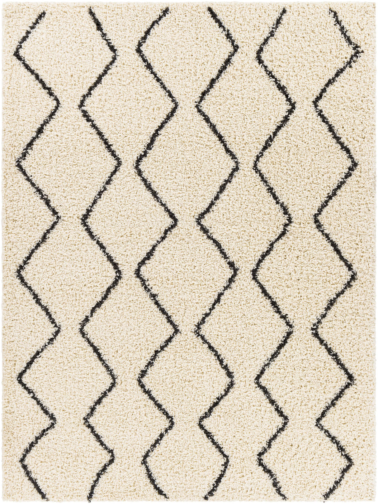 Surya Beni Shag BSH-2302 6'7" x 9' Rug