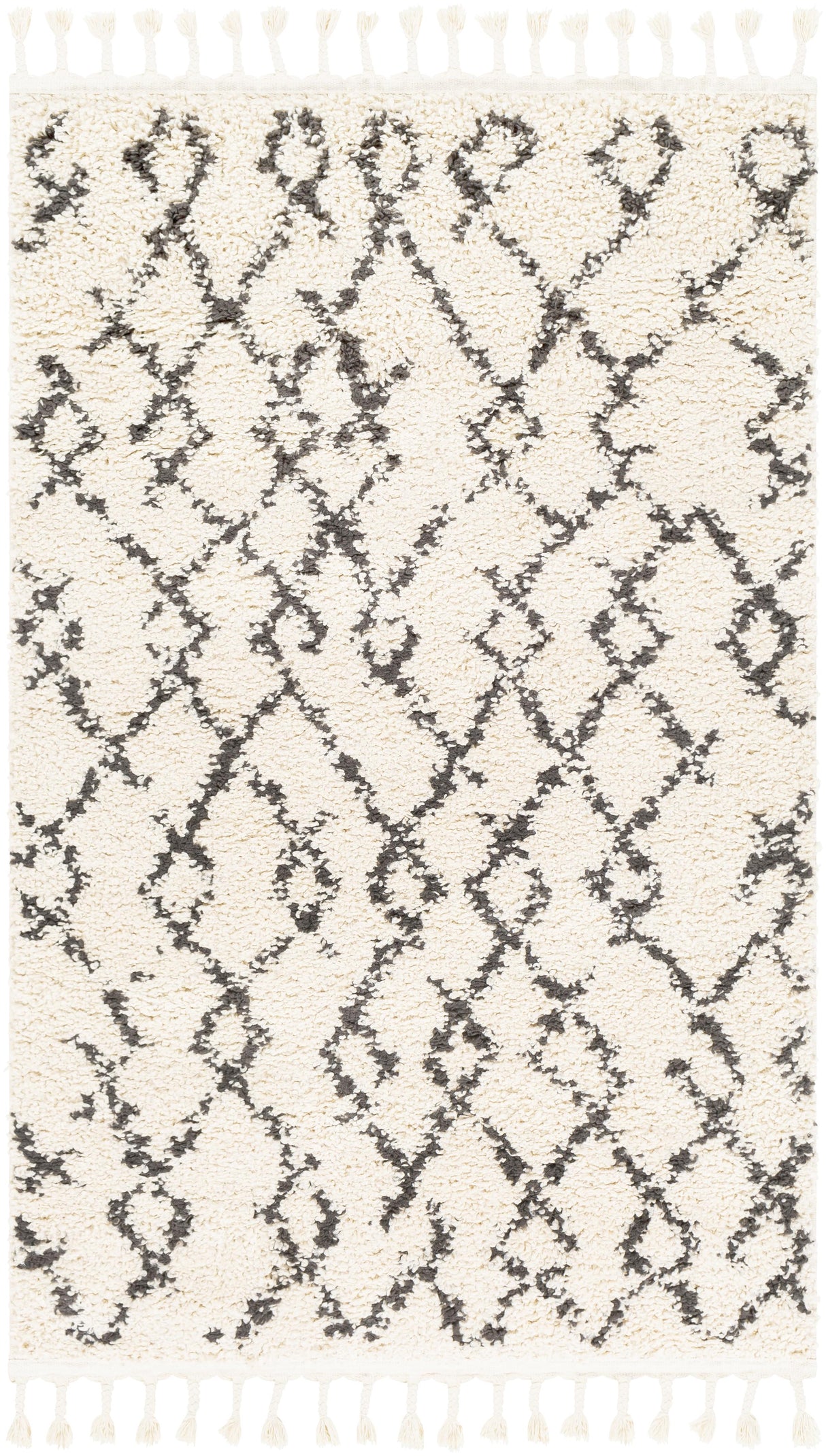 Surya Berber Shag BBE-2301 5'3" x 7'3" Rug