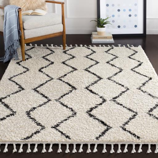 Surya Berber Shag BBE-2303 8'10" x 12' Rug