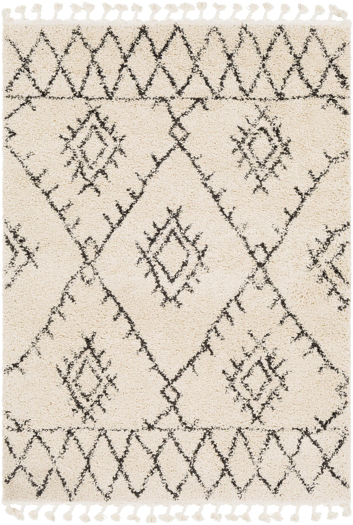Surya Berber Shag BBE-2305 2'7" x 7'3" Rug