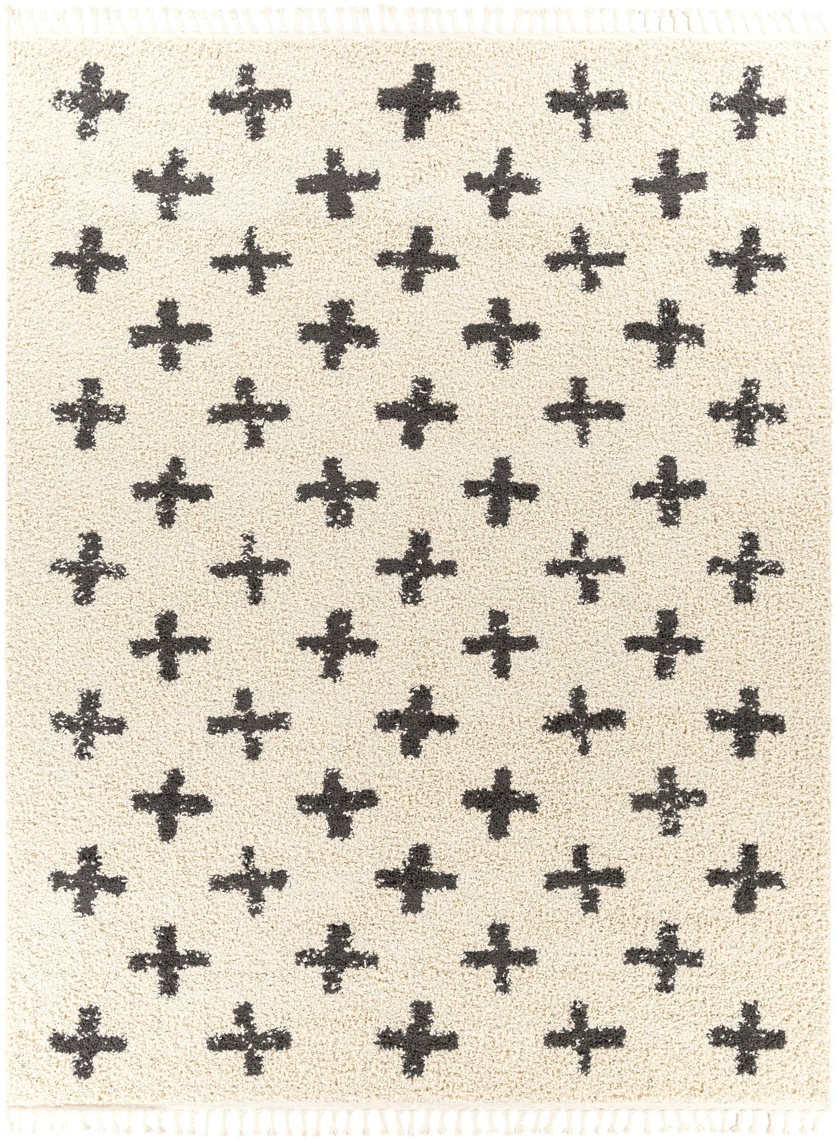 Surya Berber Shag BBE-2310 5'3" x 7'3" Rug