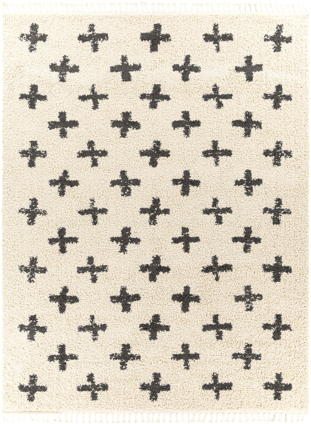 Surya Berber Shag BBE-2310 5'3" x 7'3" Rug