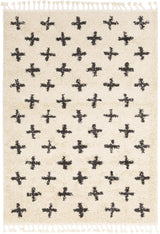 Surya Berber Shag BBE-2310 5'3" x 7'3" Rug