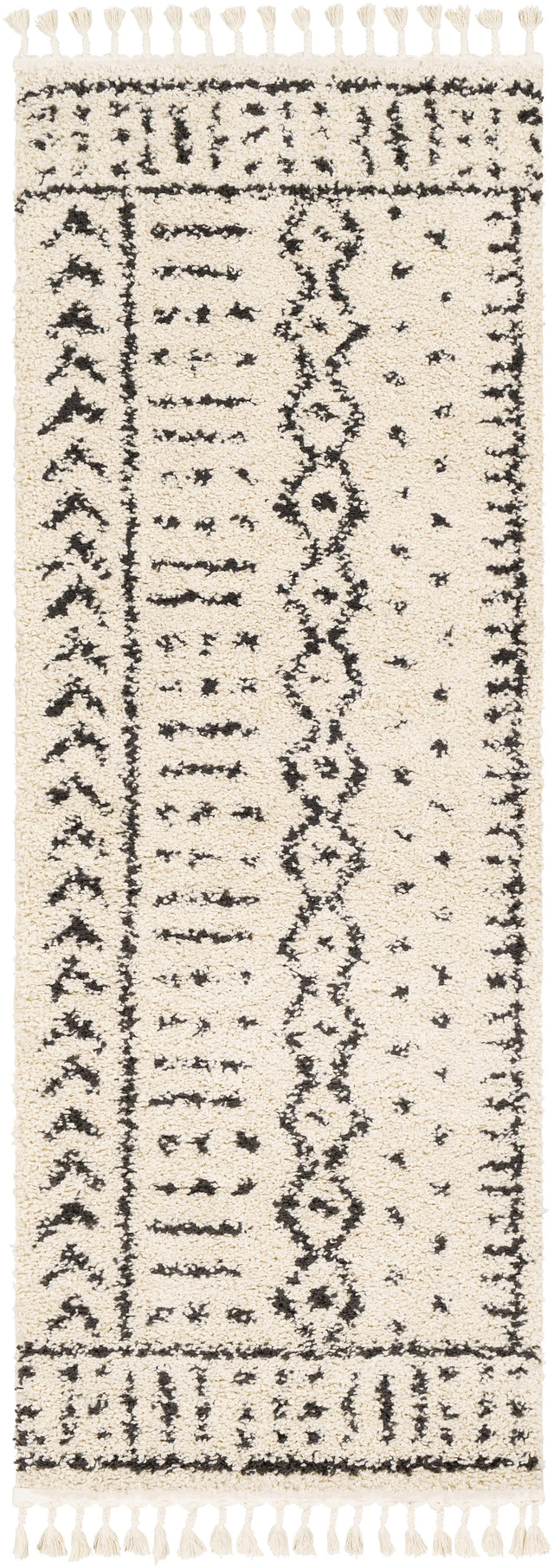 Surya Berber Shag BBE-2311 3'11" x 5'7" Rug