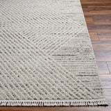 Surya Berlin BLR-2302 Dark Brown Ivory 5'3" x 7' Rug