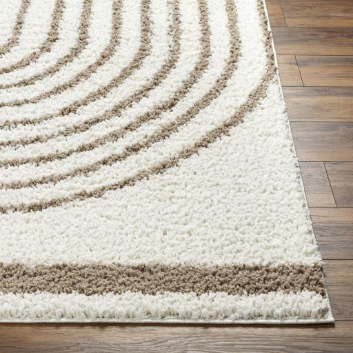 Surya Birmingham BMM-2315 Ivory Tan 5'3" x 7' Rug