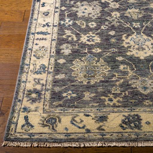 Surya Biscayne BSY-2307 Black Charcoal 2' x 3' Rug