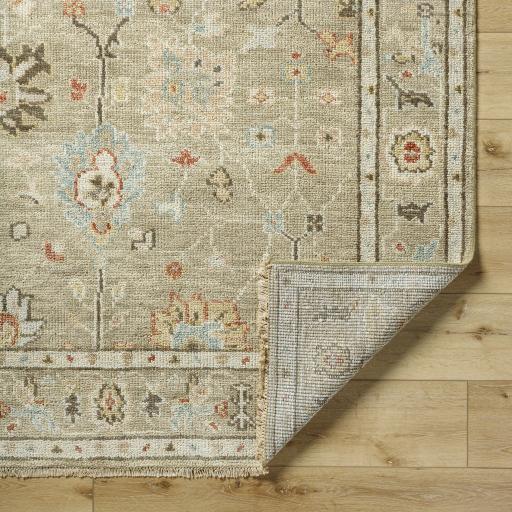 Surya Biscayne BSY-2314 Dark Brown Ivory 6' x 9' Rug