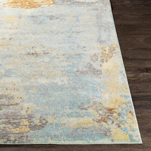 Surya Bodrum BDM-2301 Brick Red Charcoal 5'3" x 7'3" Rug