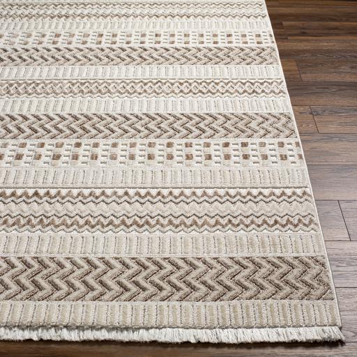 Surya Broadway BWY-2302 Brown Tan 2'7" x 7'3" Rug