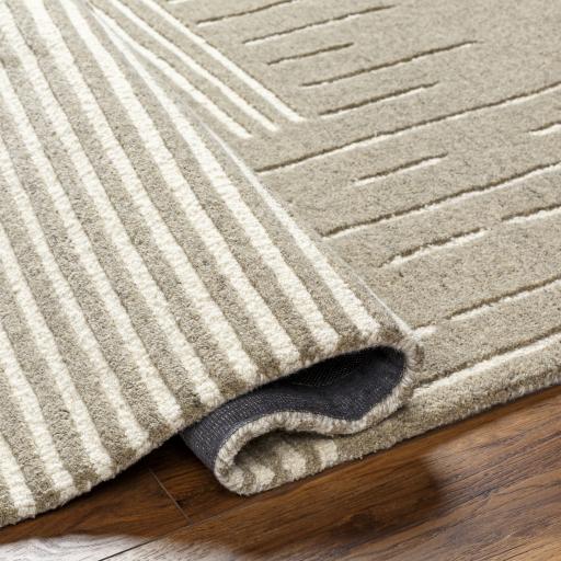 Surya Brook BKO-2310 Ivory Taupe 2' x 3' Rug