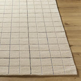Surya Brook BKO-2343 Black Gray 5' x 7'6" Rug