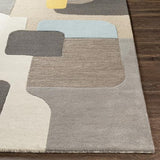 Surya Brooklyn BRO-2300 Beige Charcoal 2' x 3' Rug