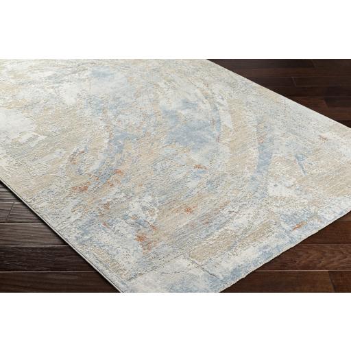 Surya Brunswick BWK-2337 Blue Cream 2'7" x 7'3" Rug