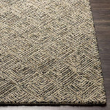Surya Buford BUF-2300 Black Charcoal 9' x 12' Rug