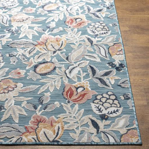 Surya Cabo CBO-2301 Beige Blue 2'7" x 7'3" Rug