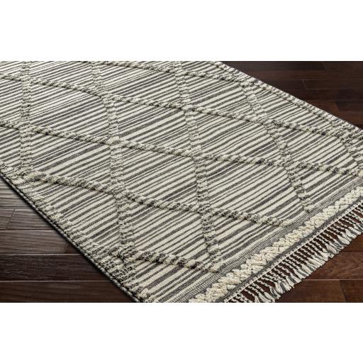 Surya Cadiz CDZ-2300 Black Gray 8'10" x 12' Rug