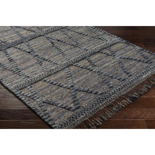 Surya Cadiz CDZ-2302 Black Blue 8' x 10' Rug