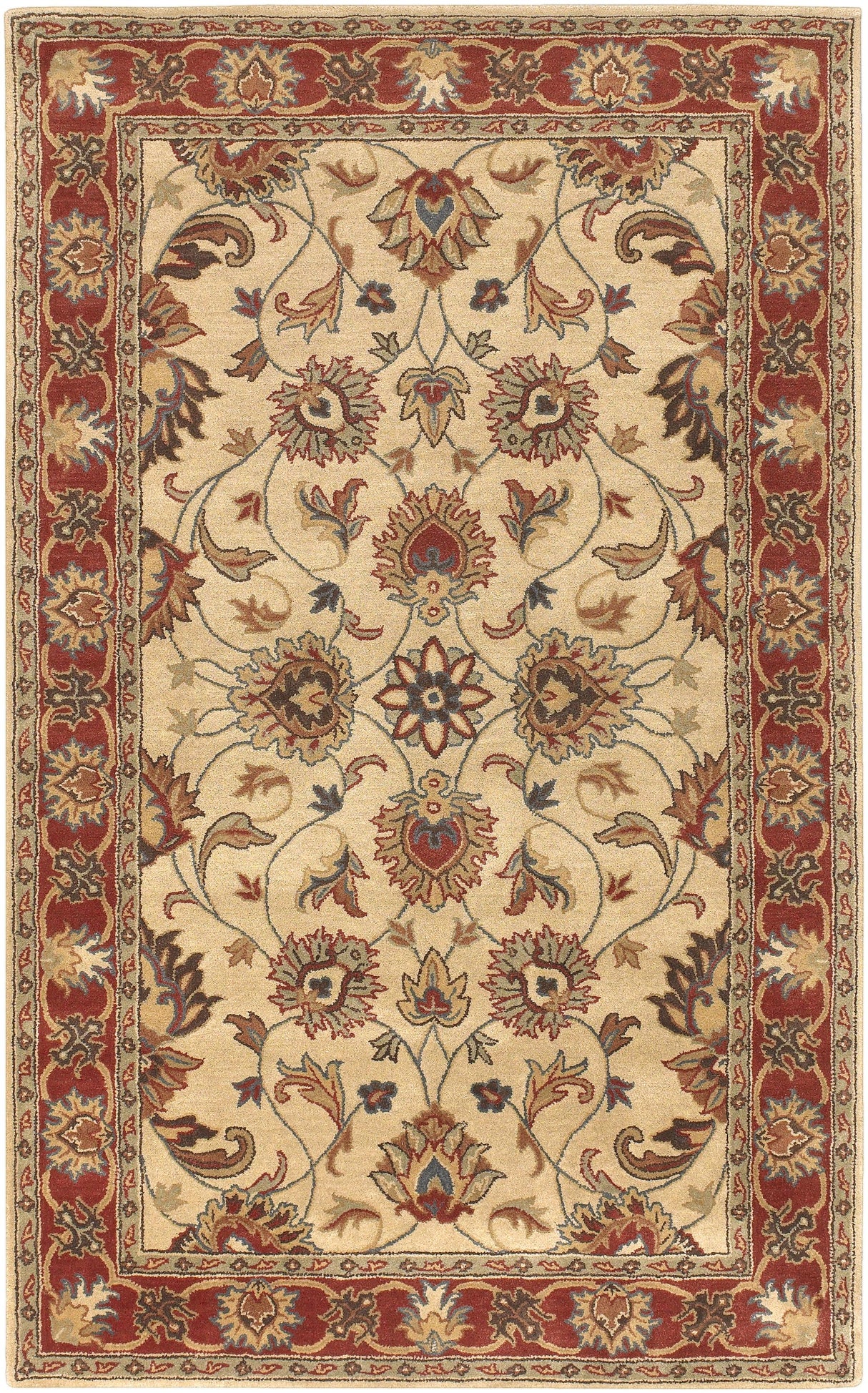 Surya Caesar CAE-1001 6' x 9' Oval Rug