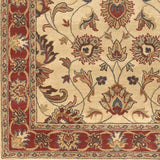 Surya Caesar CAE-1001 Brick Red Brown 6' x 9' Oval Rug