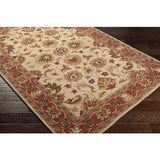 Surya Caesar CAE-1001 Brick Red Brown 6' x 9' Oval Rug