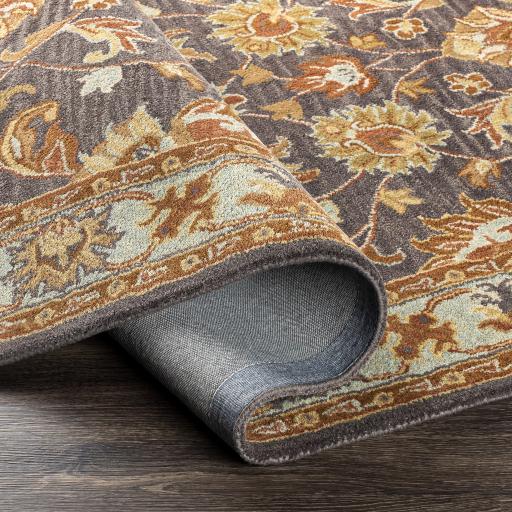Surya Caesar CAE-1004 Burnt Orange Charcoal 12' x 15' Rug