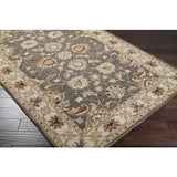 Surya Caesar CAE-1005 Charcoal Dark Brown 6' x 9' Oval Rug