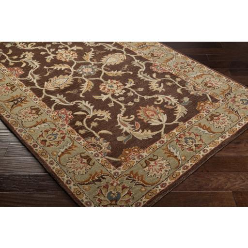 Surya Caesar CAE-1009 Beige Brick Red 5' x 8' Rug