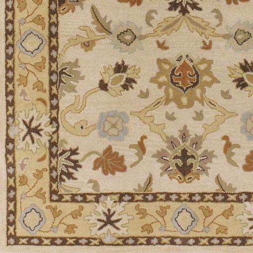 Surya Caesar CAE-1010 Brown Burnt Orange 8' Round Rug