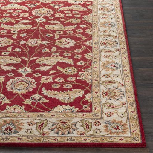 Surya Caesar CAE-1022 Black Blush 6' Round Rug