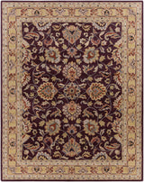 Surya Caesar CAE-1024 Beige Black 6' x 9' Oval Rug