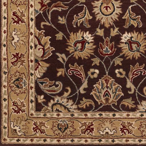Surya Caesar CAE-1024 Beige Black 6' x 9' Oval Rug