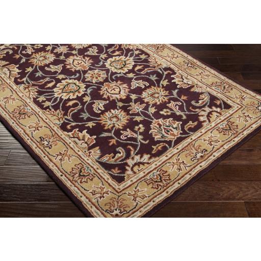 Surya Caesar CAE-1024 Beige Black 8' Square Rug