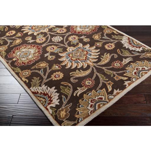 Surya Caesar CAE-1051 Brick Red Brown 4' x 6' Rug