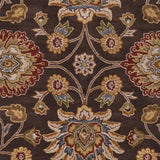 Surya Caesar CAE-1051 Brick Red Brown 8' Round Rug