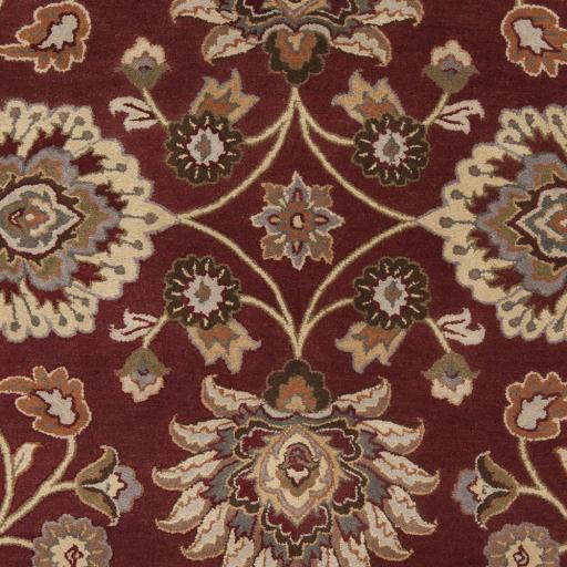 Surya Caesar CAE-1061 Black Brown 5' x 8' Rug