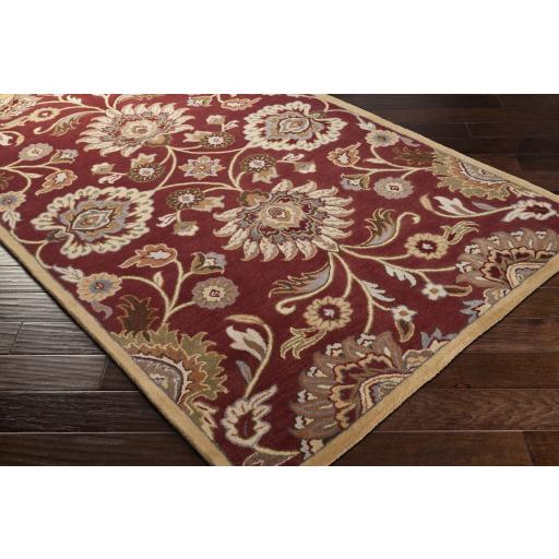 Surya Caesar CAE-1061 Black Brown 8' x 11' Rug