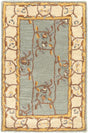 Surya Caesar CAE-1100 Beige Burnt Orange 6' x 9' Oval Rug
