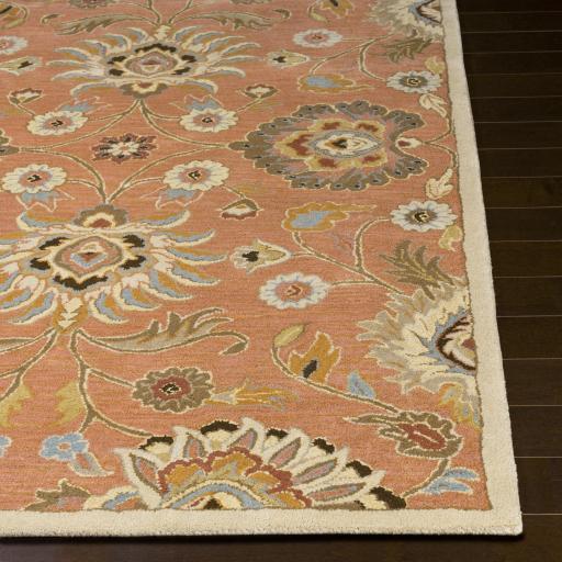 Surya Caesar CAE-1107 Beige Black 8' Round Rug