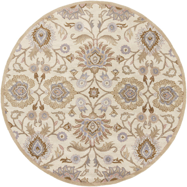 Surya Caesar CAE-1109 Brown Denim 6' x 9' Oval Rug