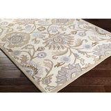 Surya Caesar CAE-1109 Brown Denim 6' x 9' Oval Rug